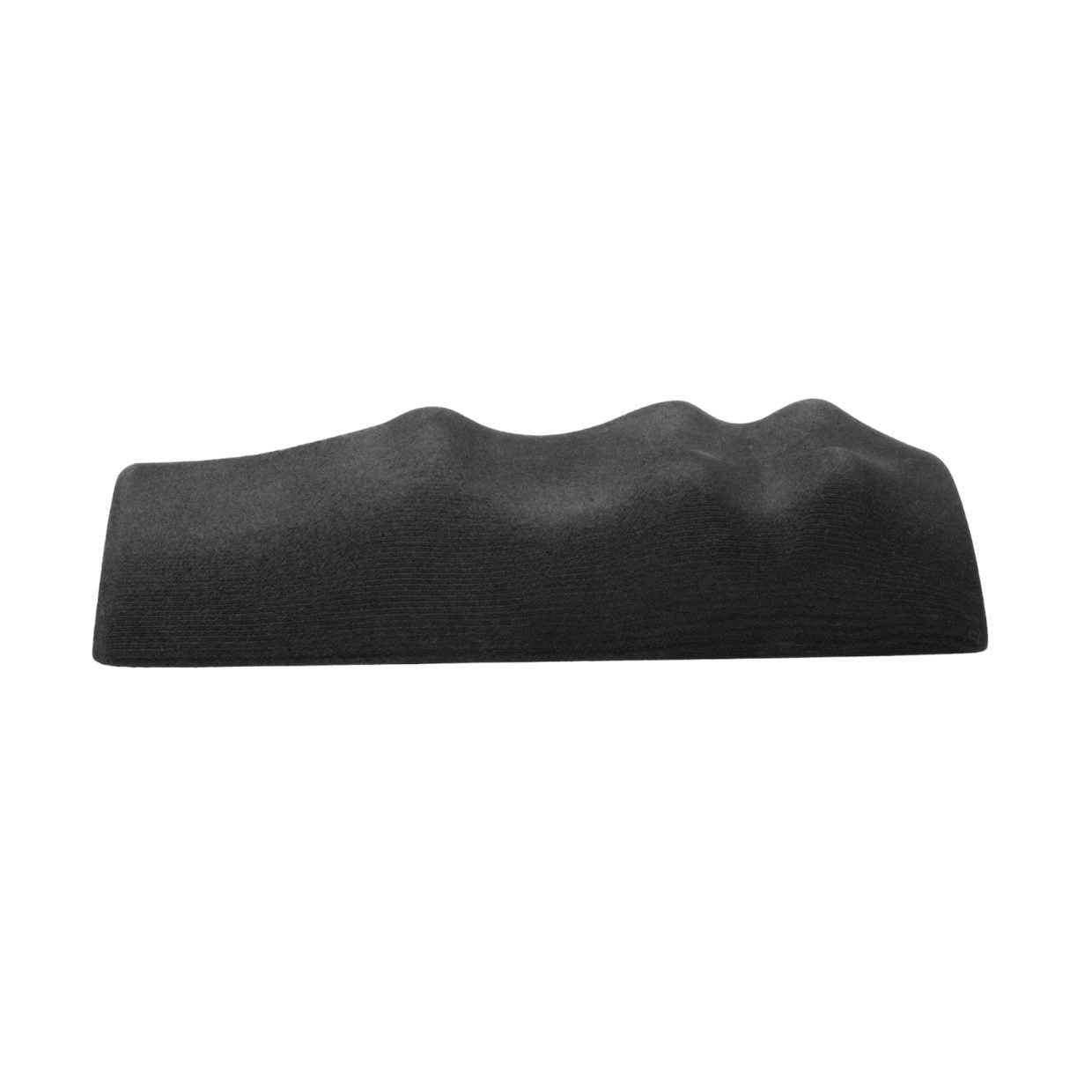 Schwarzes Empelvic-Kissen für den Beckenboden mit ergonomischer, gewellter Oberfläche