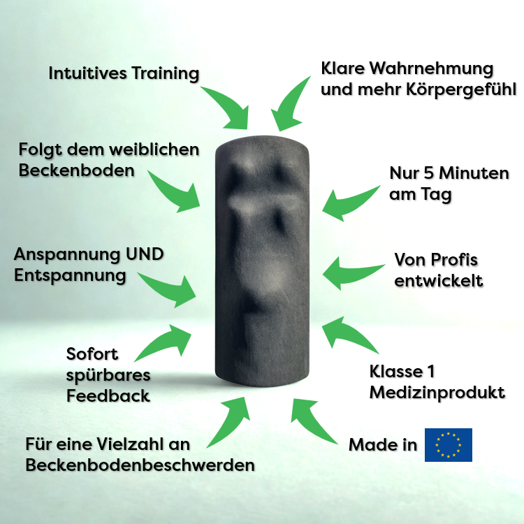 Beckenbodentrainer Empelvic® – Kissen für Frauen